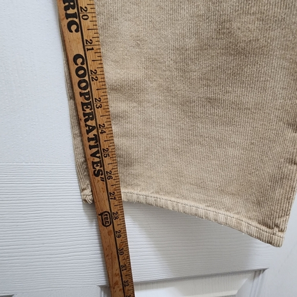 Cremieux Corduroy Pants Men's 38x29 Tan Brown Cotton 38 X 29 - Picture 7 of 11